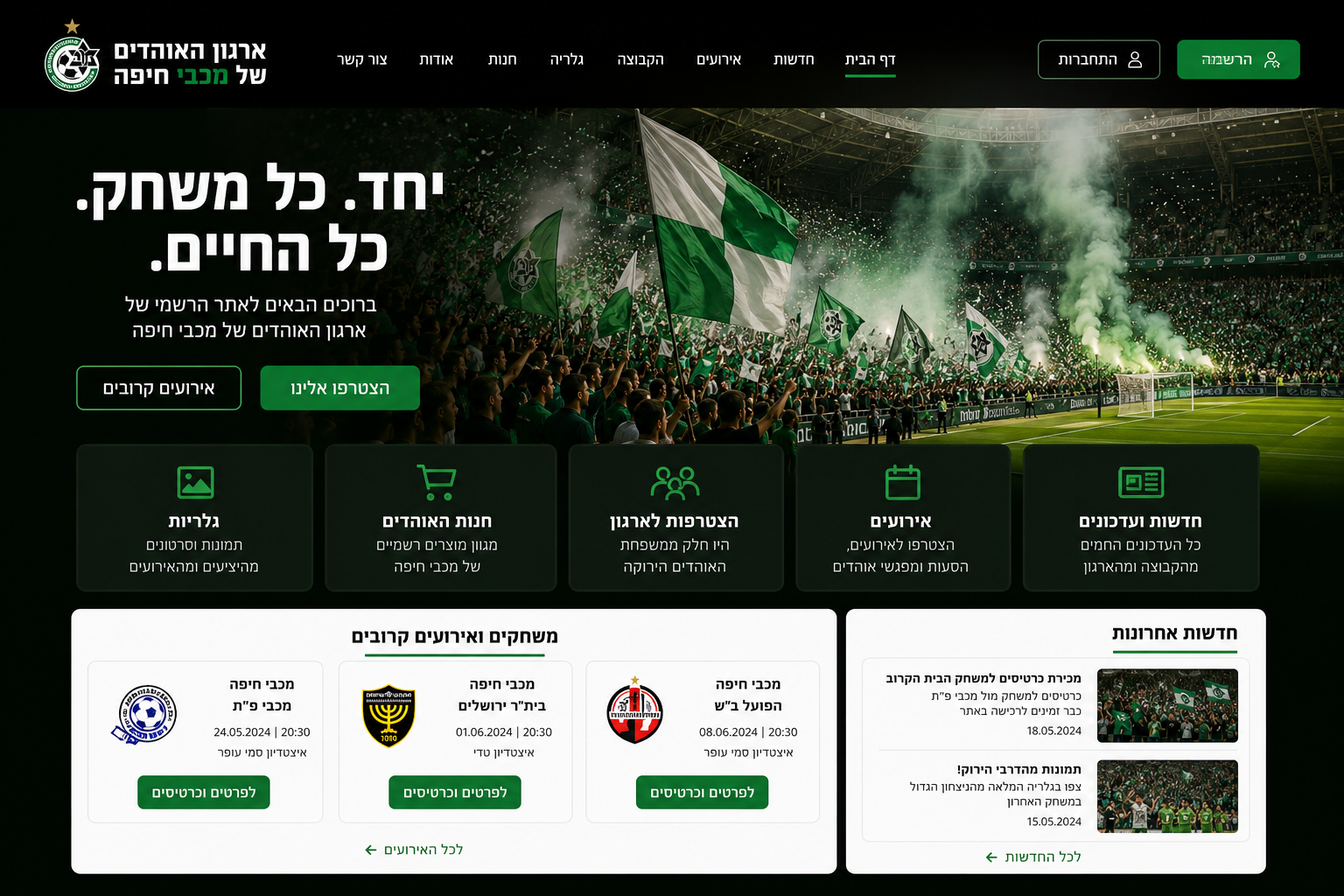 ארגון האוהדים של מכבי חיפה ארגון האוהדים של מכבי חיפה